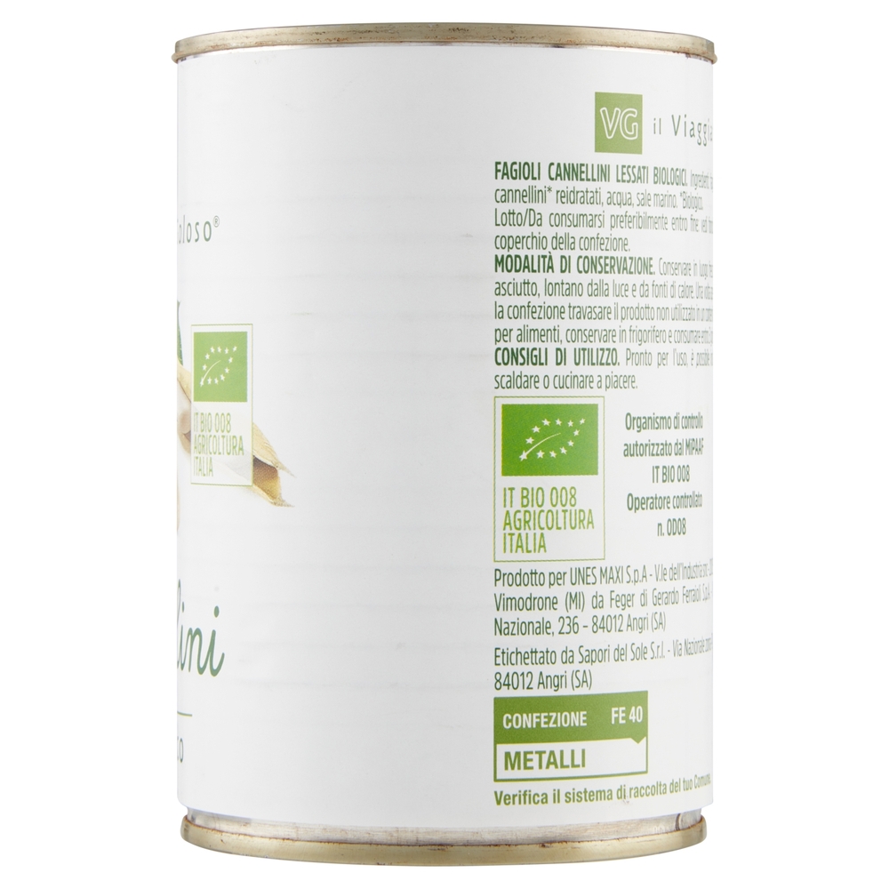 Fagioli Cannellini BIO Il Viaggiator Goloso