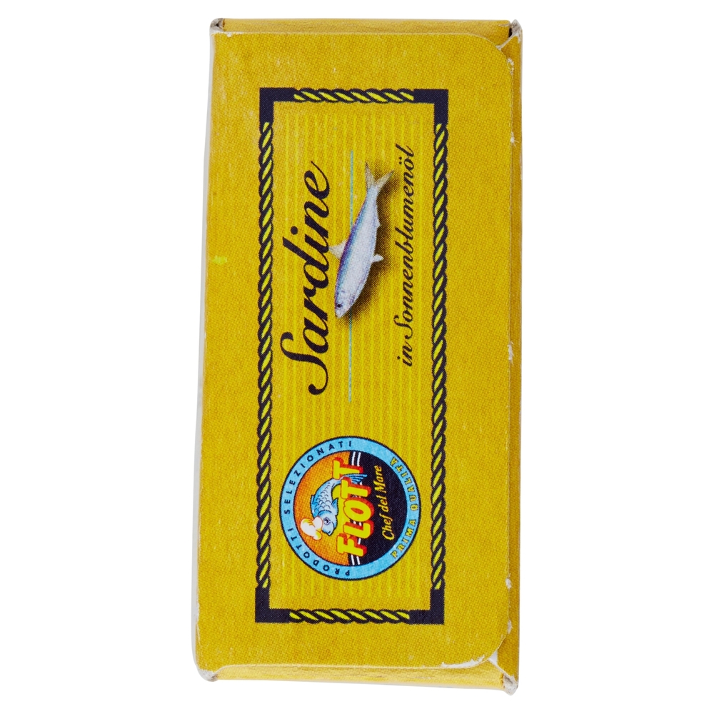 Sardine all'olio di semi di girasole