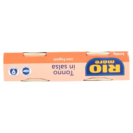 Rio mare Tonno in salsa con Fagioli 2 x 160 g