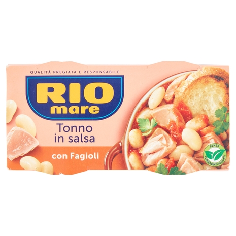Rio mare Tonno in salsa con Fagioli 2 x 160 g