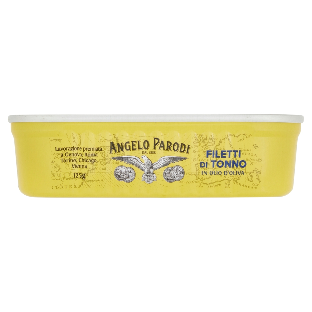 Angelo Parodi Filetti di Tonno in Olio d'Oliva 125 g