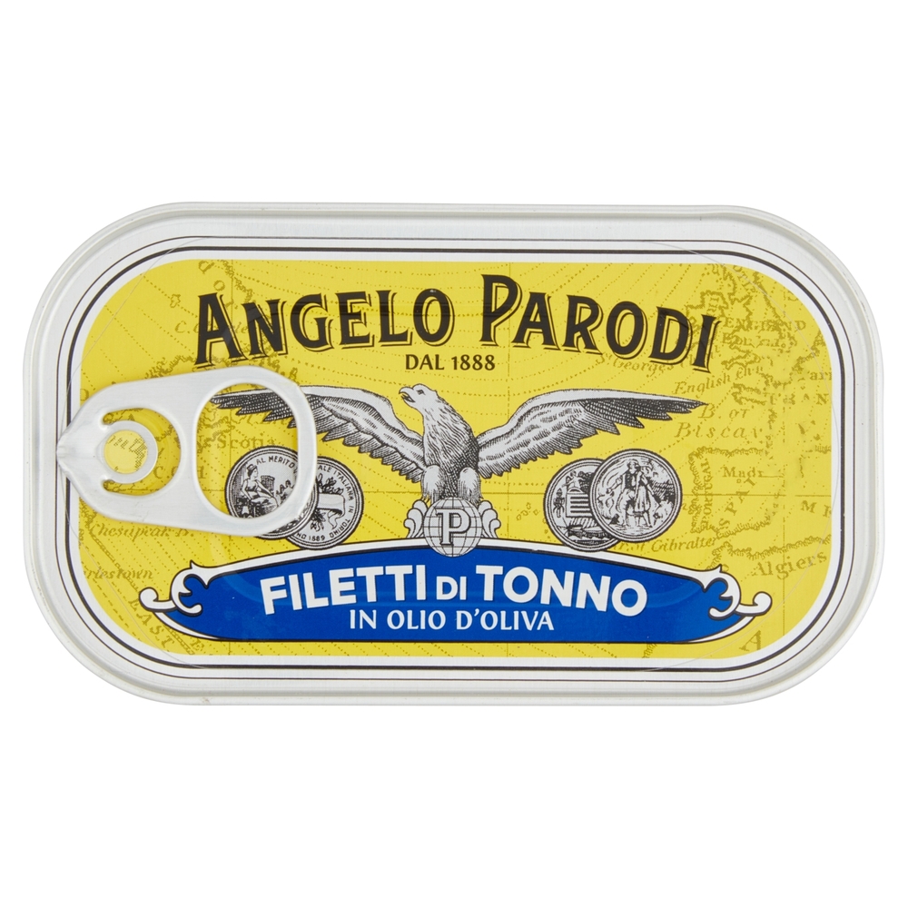 Angelo Parodi Filetti di Tonno in Olio d'Oliva 125 g