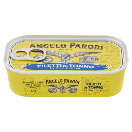 Angelo Parodi Filetti di Tonno in Olio d'Oliva 125 g