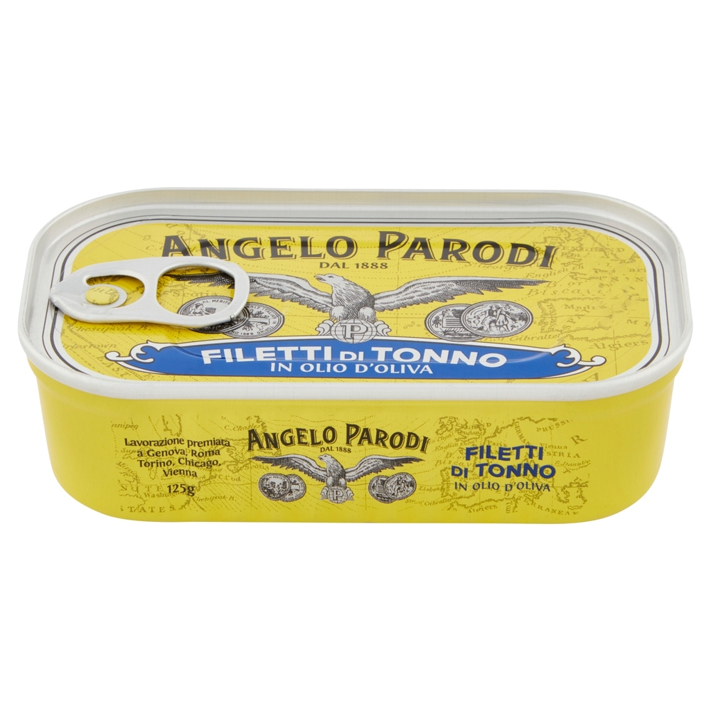 Angelo Parodi Filetti di Tonno in Olio d'Oliva 125 g