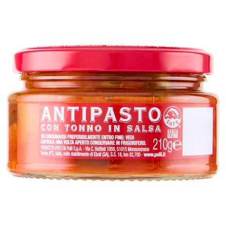 Polli Antipasto con Tonno in Salsa 210 g