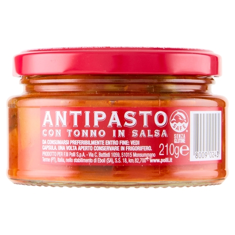 Polli Antipasto con Tonno in Salsa 210 g