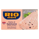 Rio mare Filetto di Salmone all'Olio di Oliva Gusto Affumicato con Grani di Pepe al Vapore 150 g