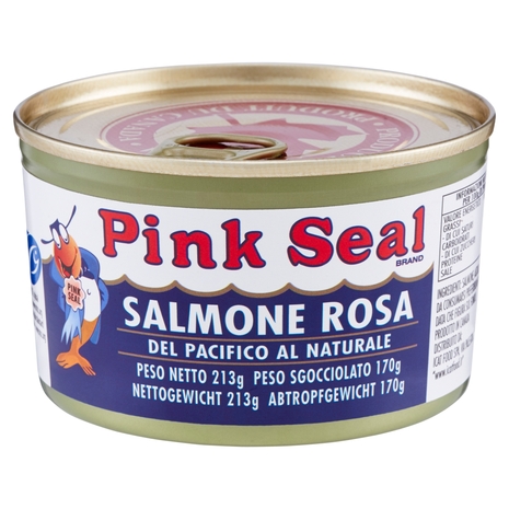 Pink Seal Salmone rosa del Pacifico al naturale 213 g