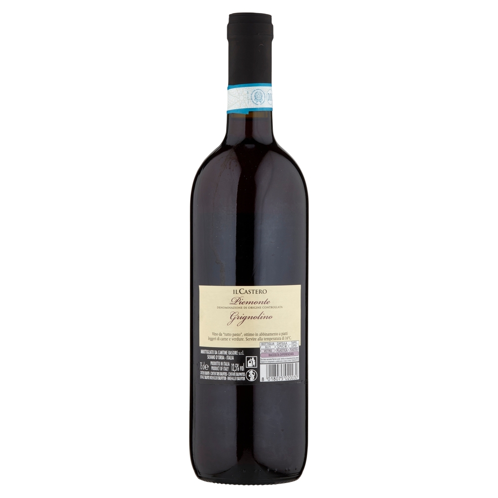 Il Castero Piemonte DOC Grignolino 75 cl