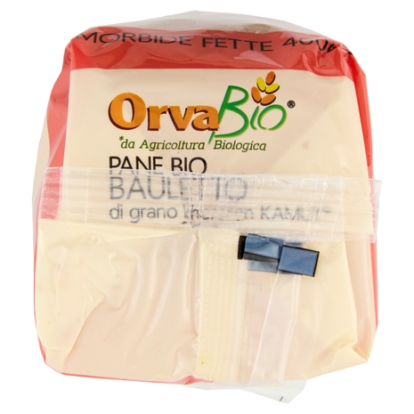 Orva! OrvaBio Pane Bio Bauletto di grano khorasan Kamut 400 g