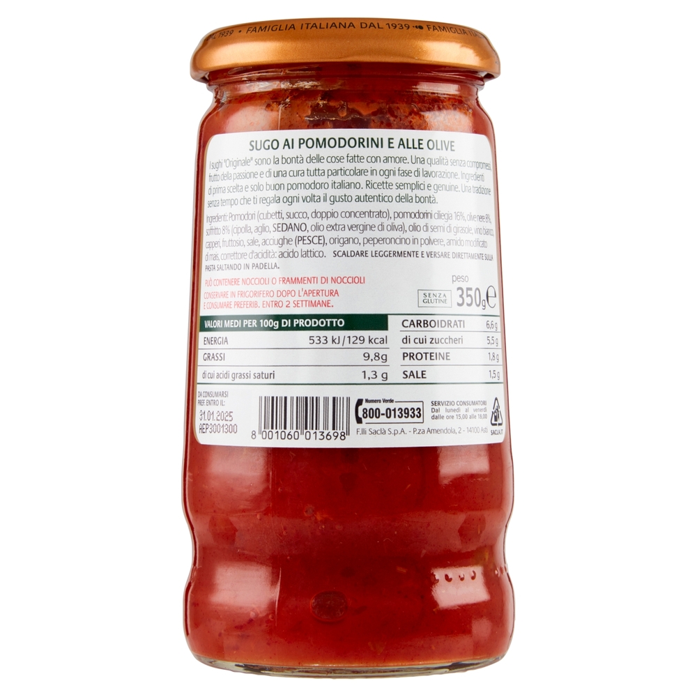 Saclà Originale con olive 350 g