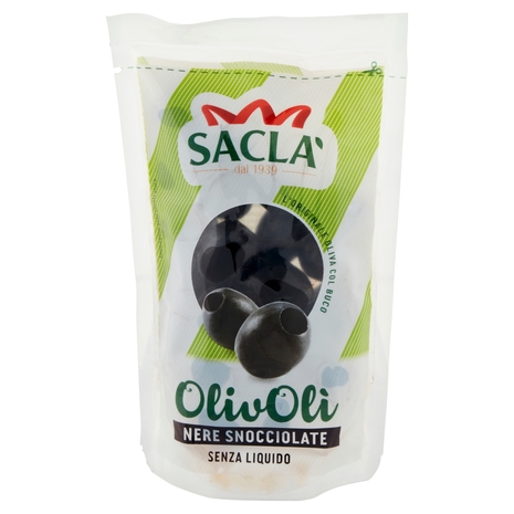 Saclà OlivOlì Nere Snocciolate Senza Liquido 75 g