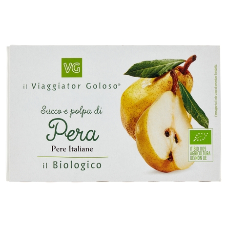 Succo e Polpa di Pera Italiana BIO il Viaggiator Goloso