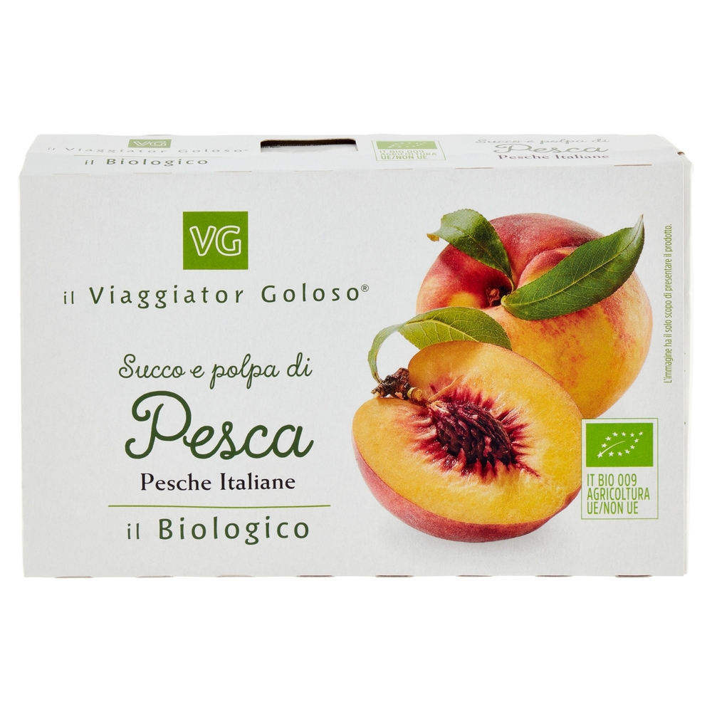 Succo e Polpa di Pesca Italiana BIO il Viaggiator Goloso