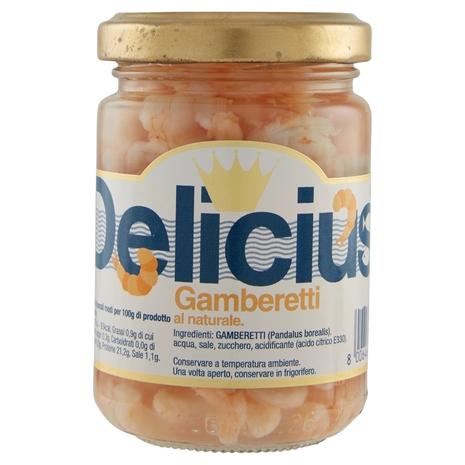 Delicius Gamberetti al naturale 140 g