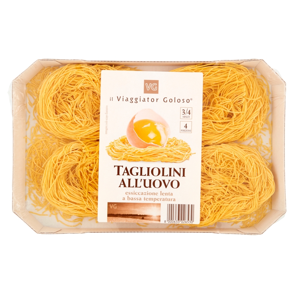 Tagliolini all'Uovo Il Viaggiator Goloso