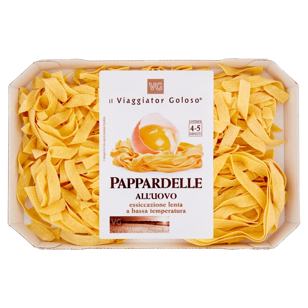 Pappardelle all'Uovo Il Viaggiator Goloso