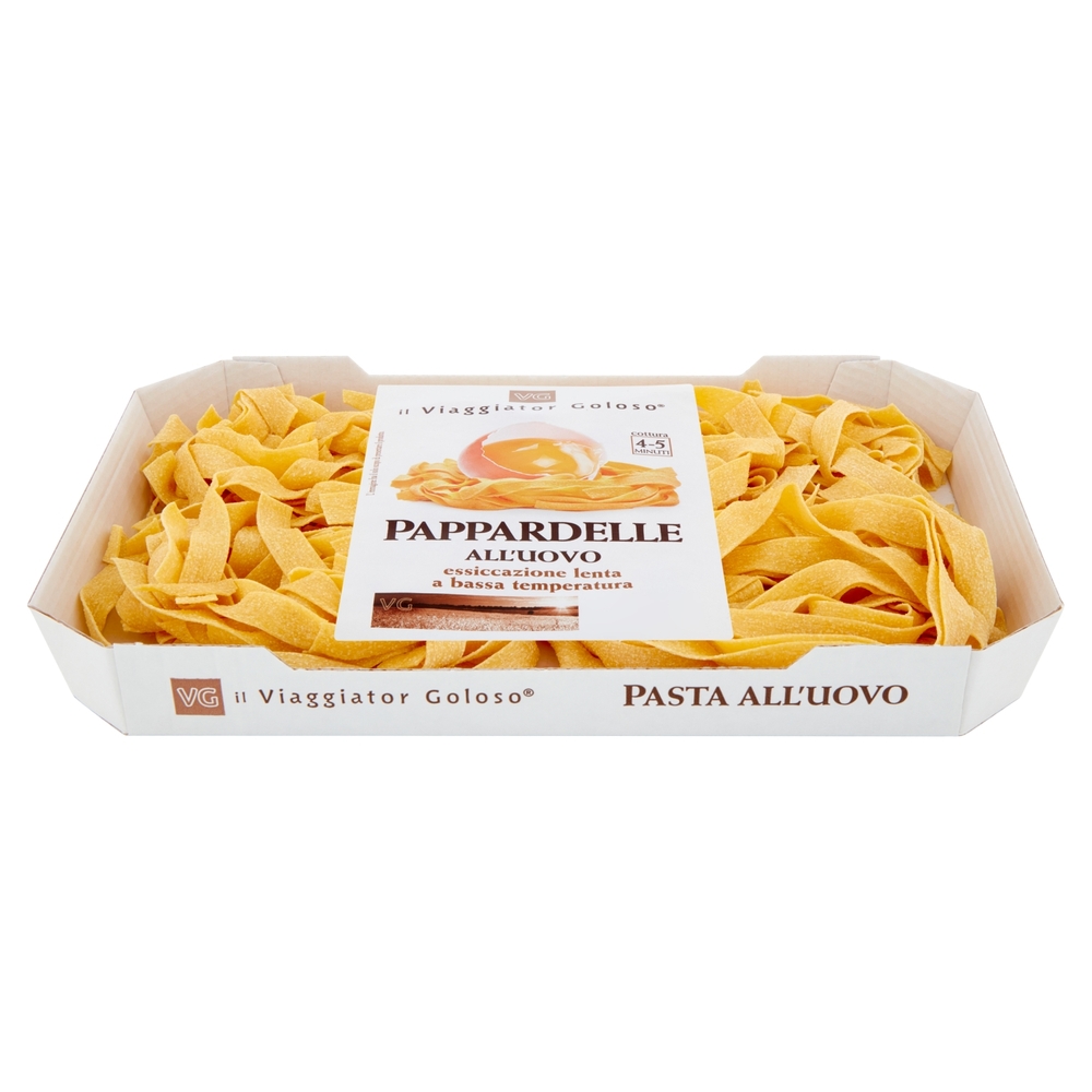 Pappardelle all'Uovo Il Viaggiator Goloso