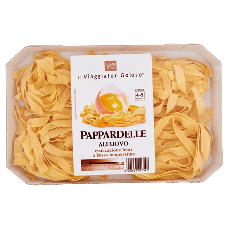 Pappardelle all'Uovo Il Viaggiator Goloso