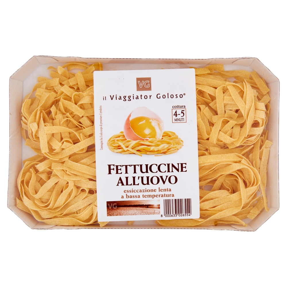 Fettuccine all'Uovo Il Viaggiator Goloso