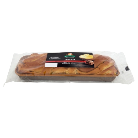 Gecchele Treccia con Crema e Gocce di Cioccolato 300 g