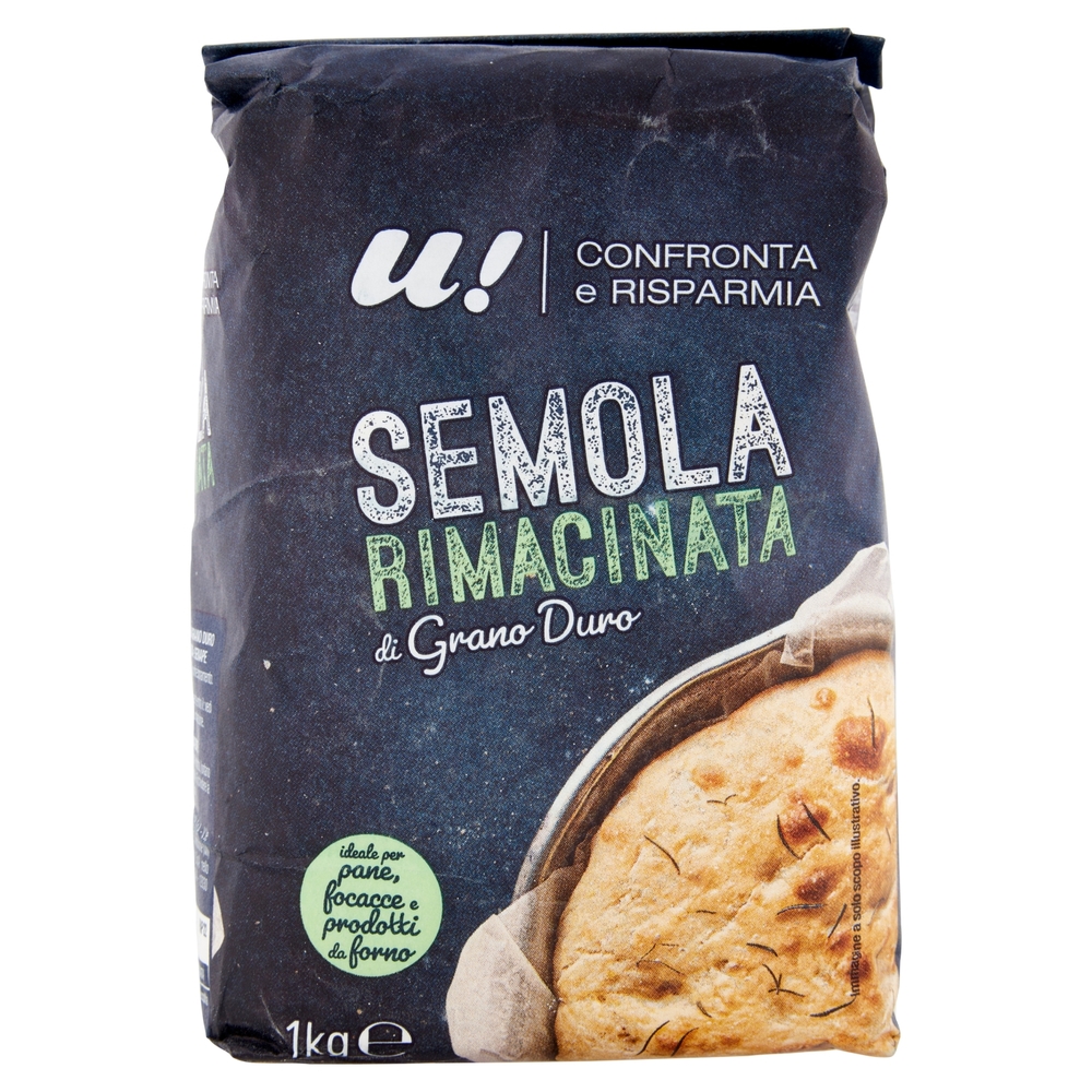 Semola Rimacinata di Grano Duro U! Confronta e Risparmia
