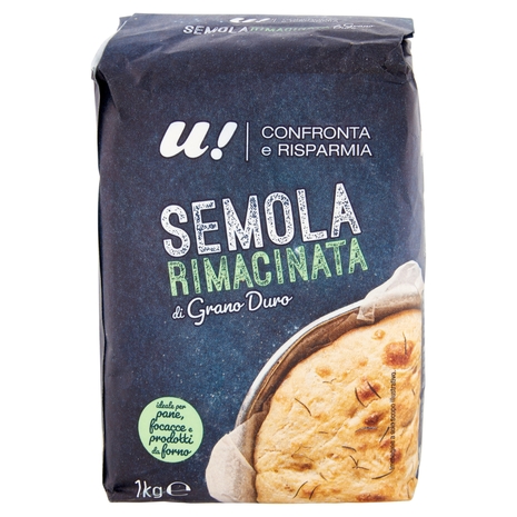 Semola Rimacinata di Grano Duro U! Confronta e Risparmia