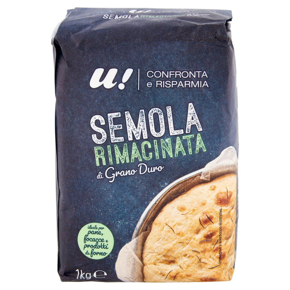 Semola Rimacinata di Grano Duro U! Confronta e Risparmia