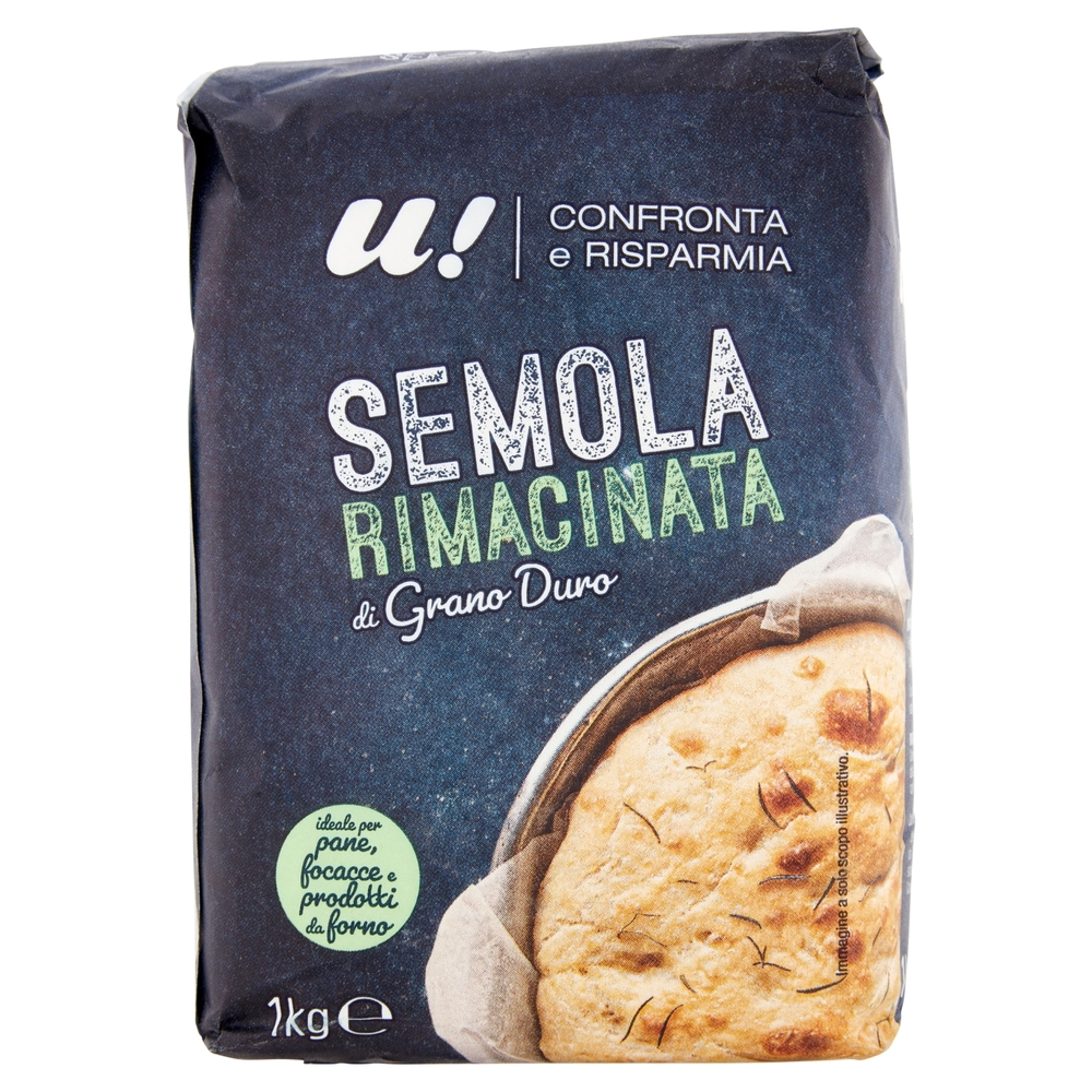 Semola Rimacinata di Grano Duro U! Confronta e Risparmia