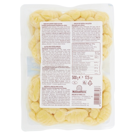 Le Veneziane The Italian Gluten-Free Potato Gnocchi 500 g