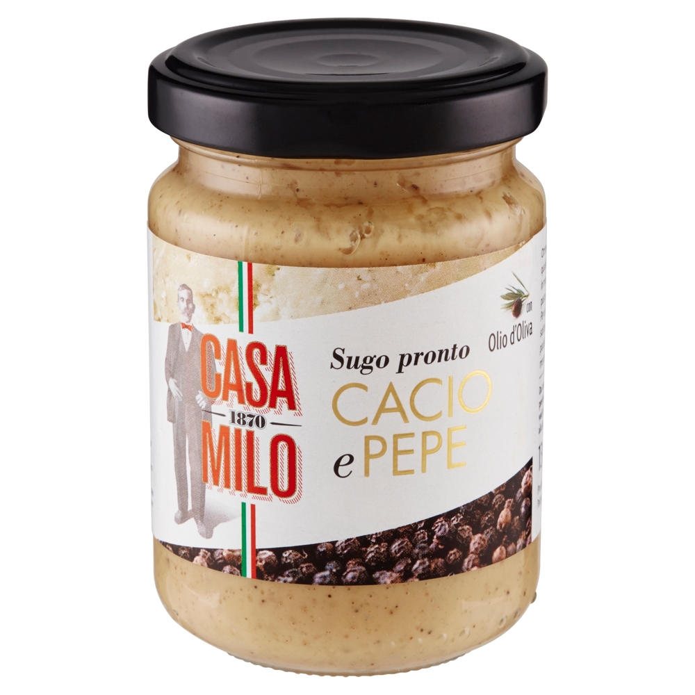 Casa Milo Sugo pronto Cacio e Pepe 130 g