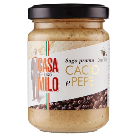 Casa Milo Sugo pronto Cacio e Pepe 130 g