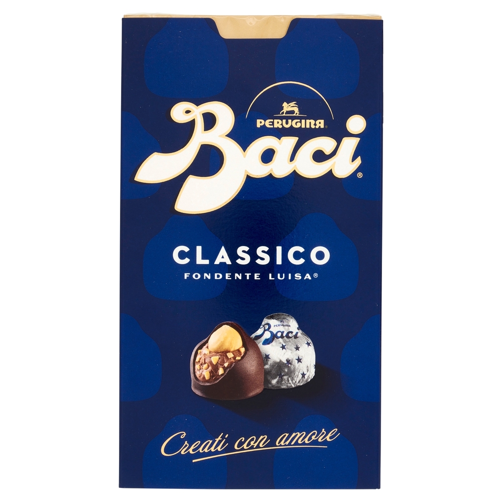 BACI PERUGINA Classico Cioccolatini ripieni al gianduia e nocciola intera Scatola 200 g