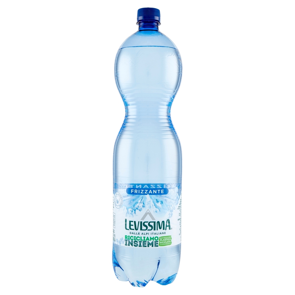 LEVISSIMA, Acqua Frizzante R-PET 25% 1,5 L