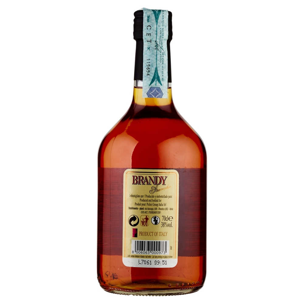 Brandy Stravecchio 70 cl