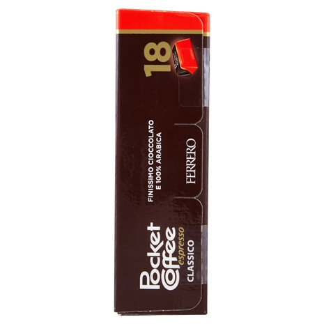 Pocket Coffee espresso Classico 18 Pezzi 225 g