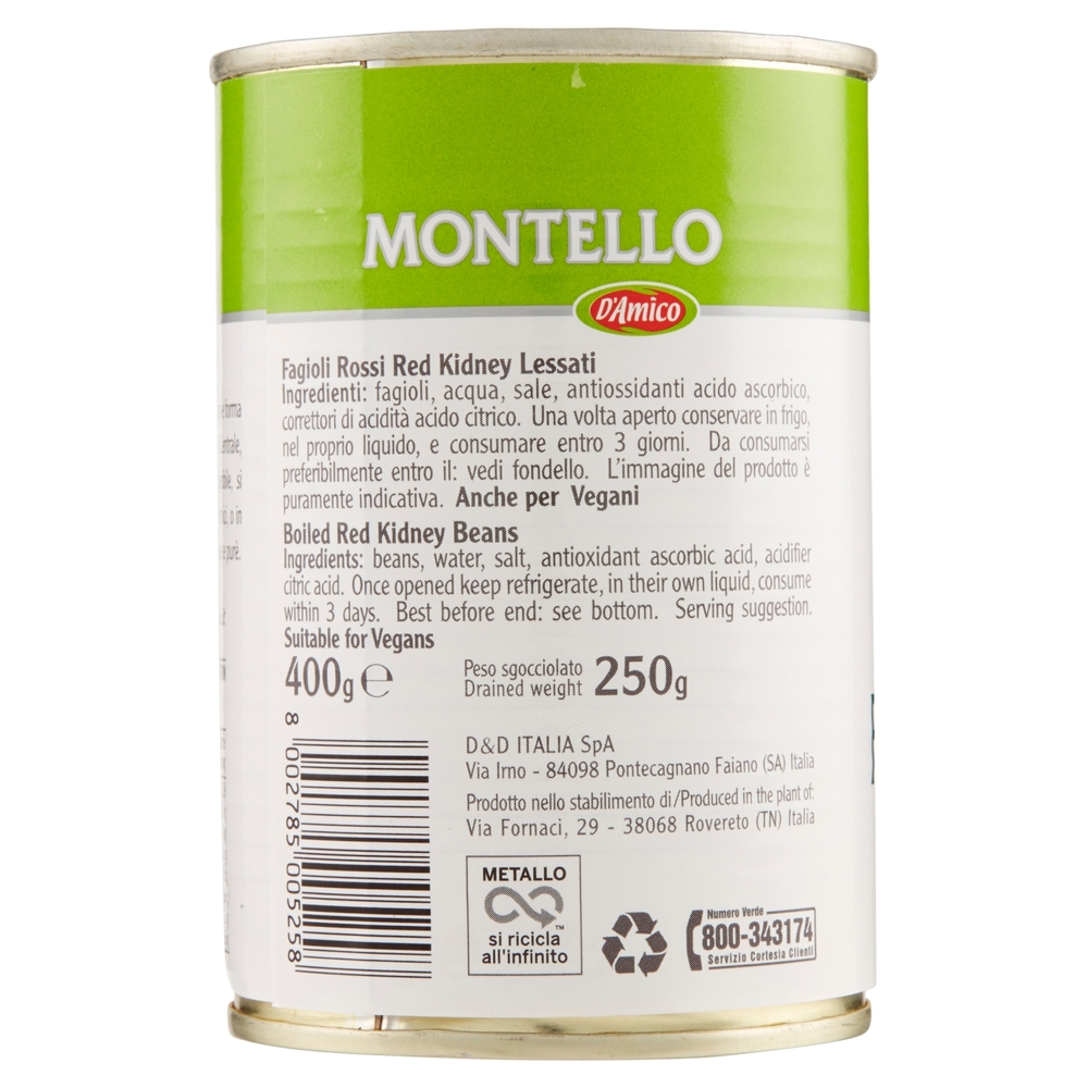 Montello Fagioli Rossi 