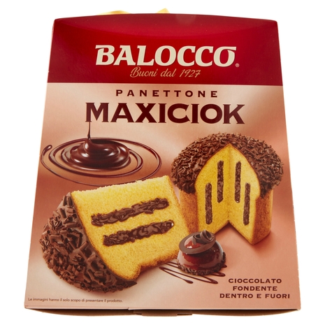 Balocco Panettone Maxiciok 800 g