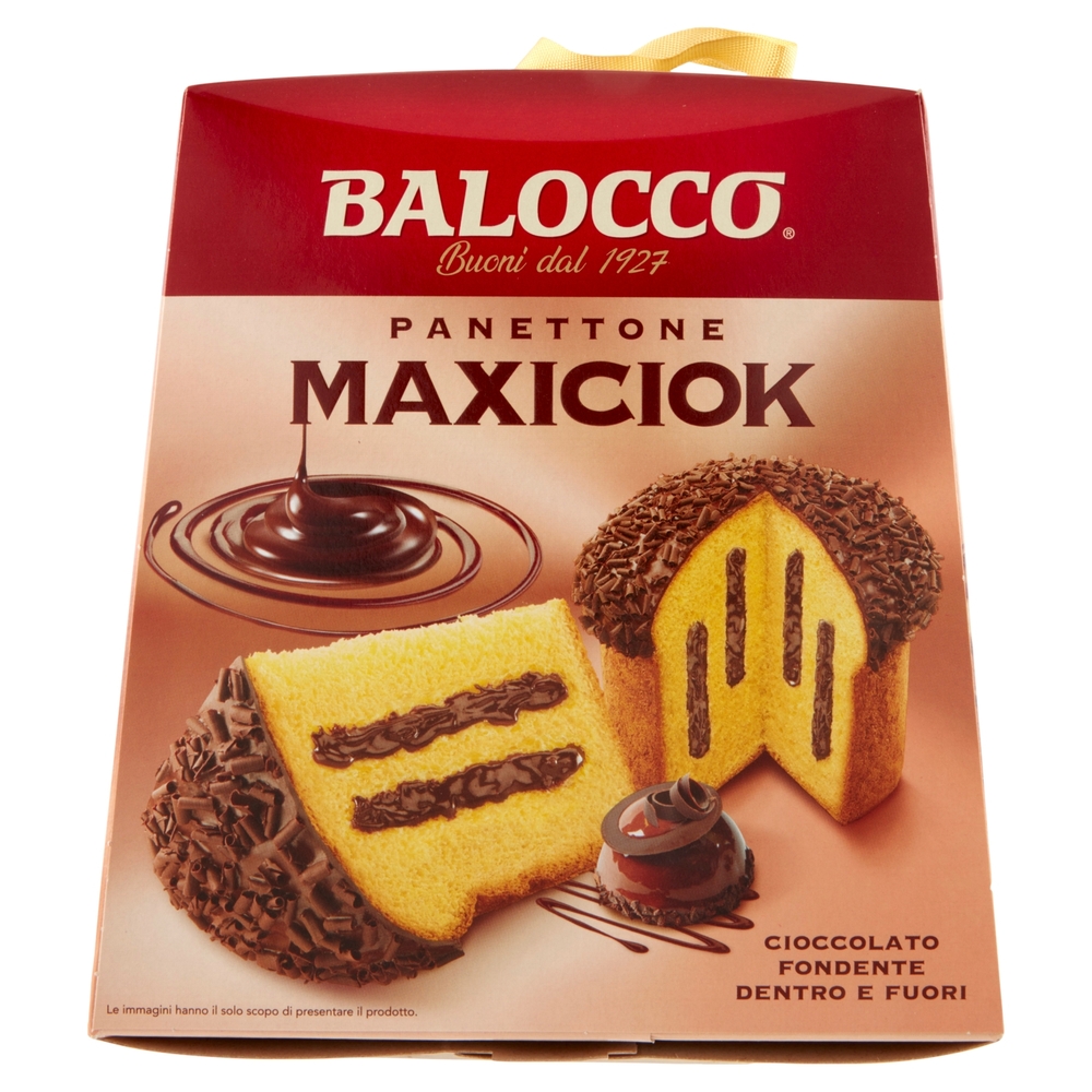 Balocco Panettone Maxiciok 800 g