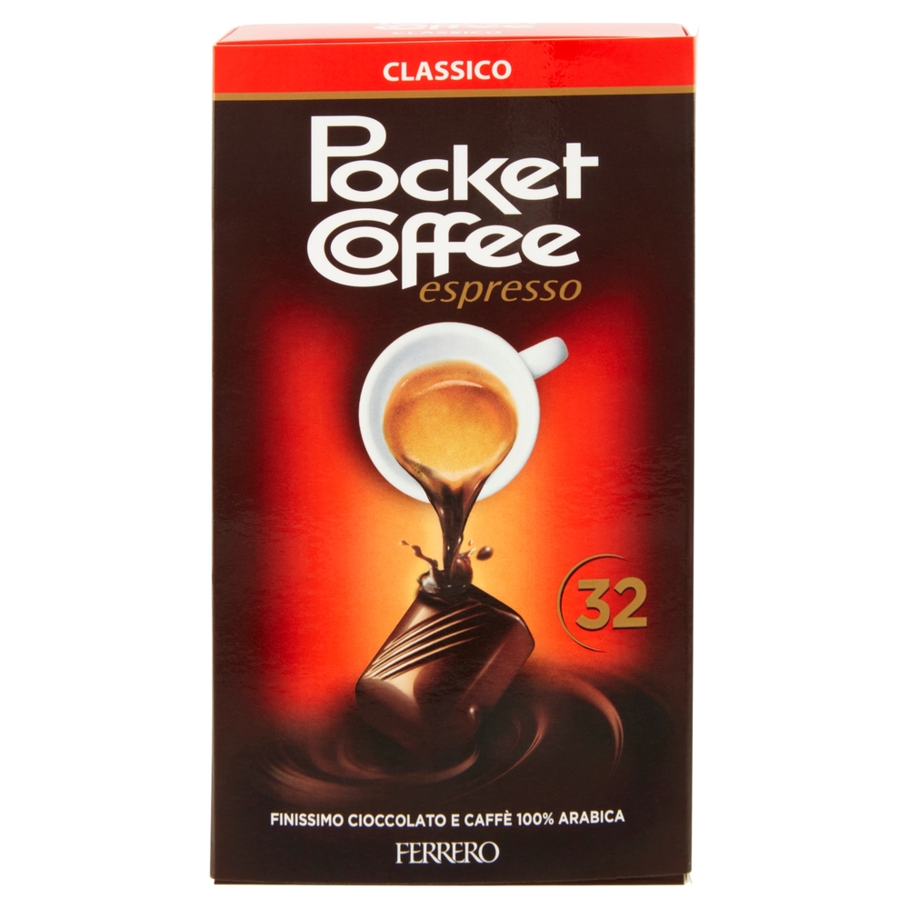Pocket Coffee espresso Classico 32 pezzi 400 g