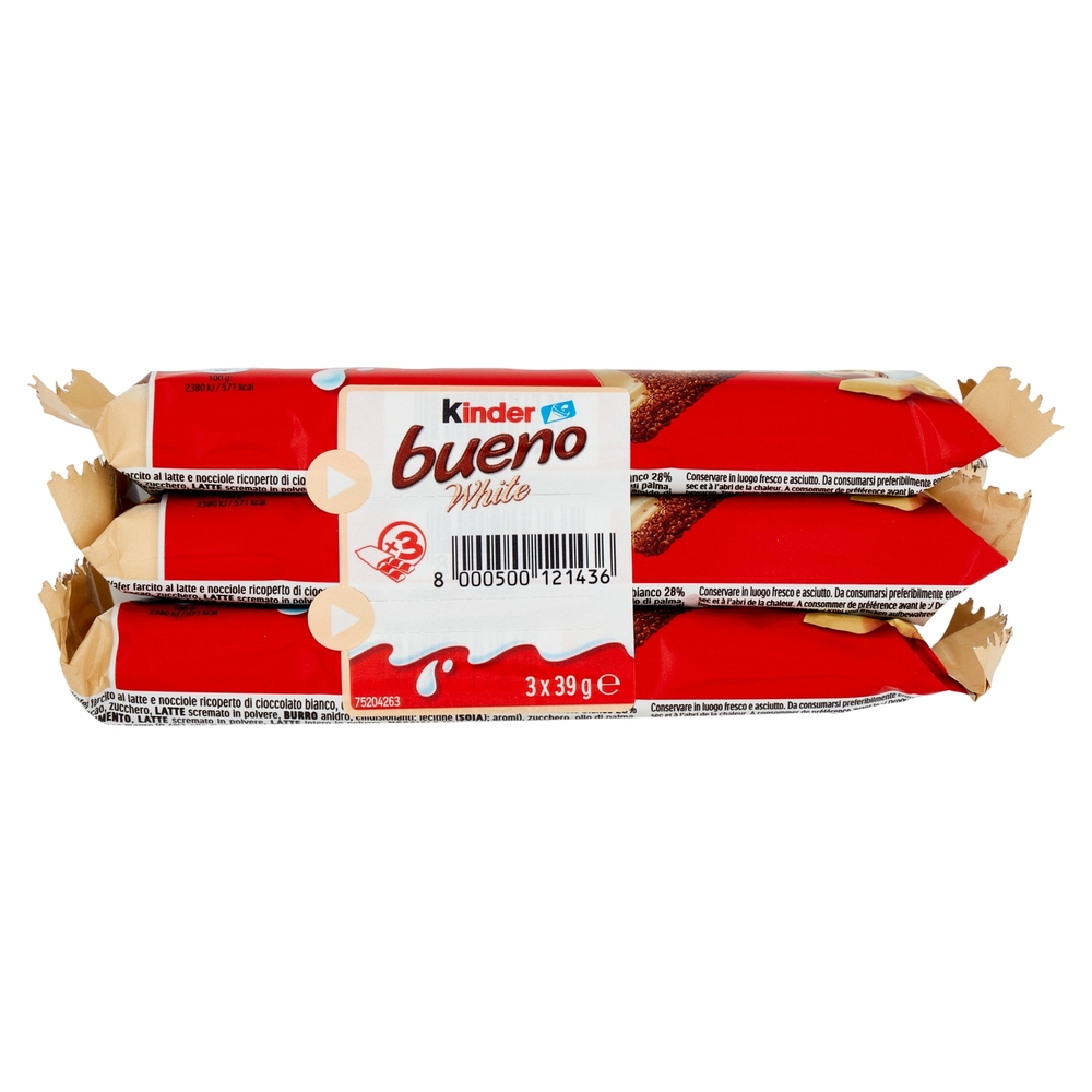 Kinder bueno White 3 x 39 g
