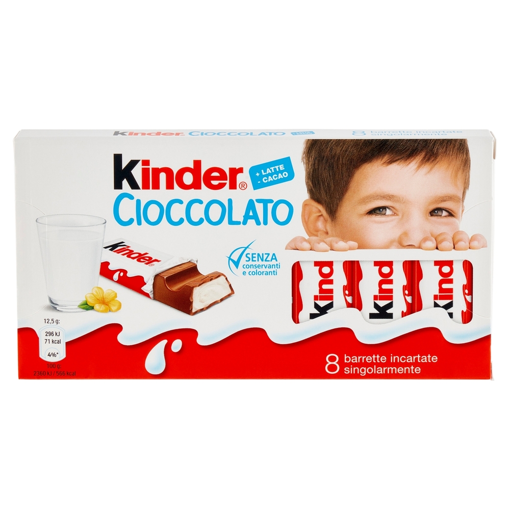 Kinder Cioccolato 8 x 12,5 g