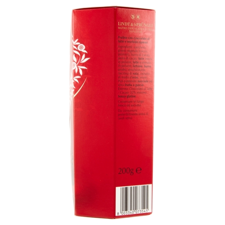 Lindt Cioccolatini Lindor Cioccolato al latte Scatola 200 g