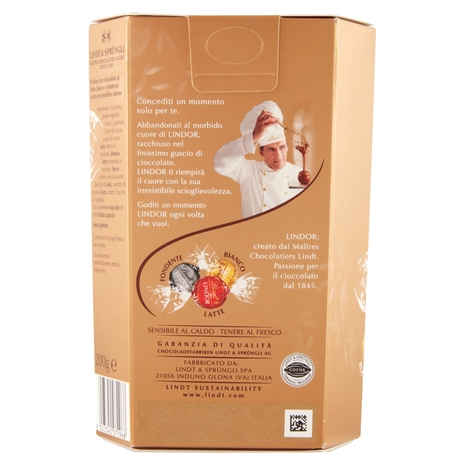 Lindt Cioccolatini Lindor Cioccolatini assortiti Scatola 200 g