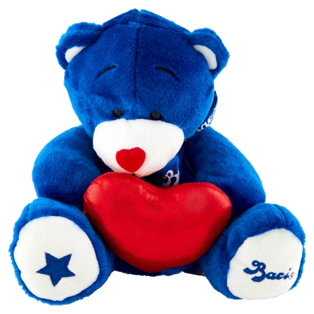 Peluche Orso Blu Baci Perugina, 150 g