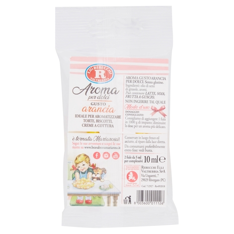 Mariarosa Aroma per dolci Gusto arancia 2 x 5 ml