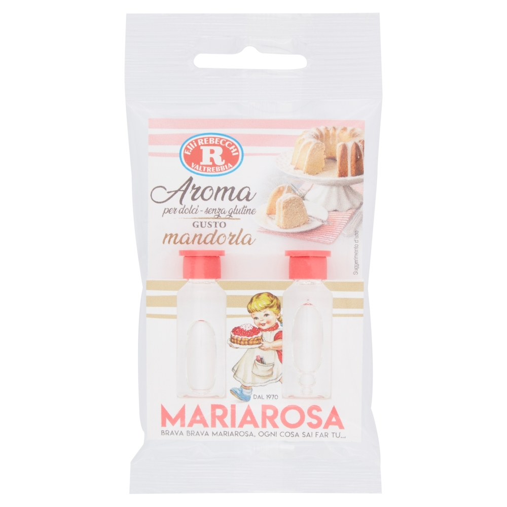 Mariarosa Aroma per dolci Gusto mandorla 2 x 5 ml