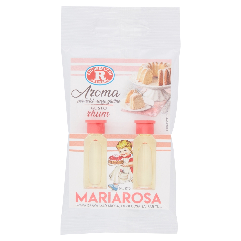 Mariarosa Aroma per dolci Gusto rhum 2 x 5 ml