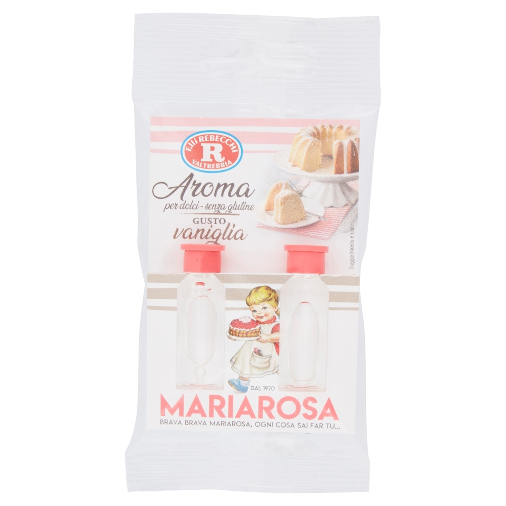 Mariarosa Aroma per dolci Gusto vaniglia 2 x 5 ml