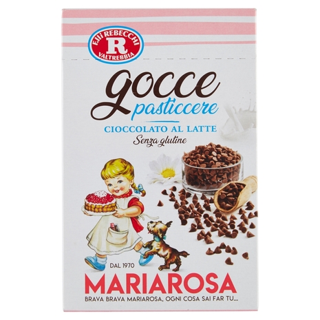 Mariarosa Gocce pasticcere Cioccolato al Latte 125 g